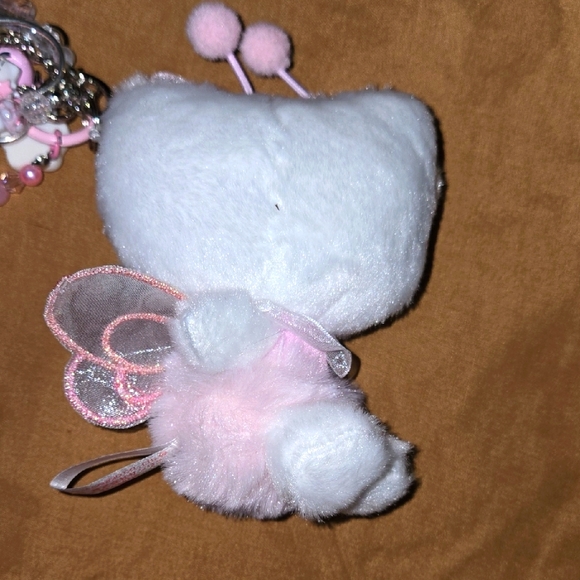 Hand Crafted Pink Hello Kitty Keychain/Dangler - Picture 10 of 13